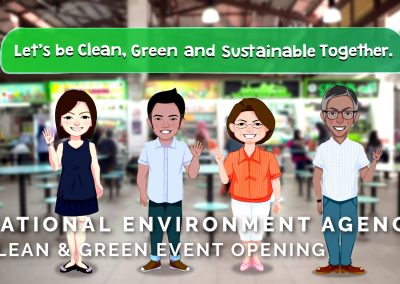 National Environment of Singapore – Clean & Green Event Opening